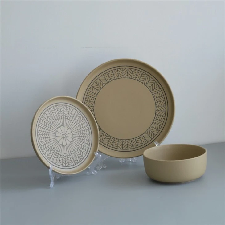 Dinnerware Teeb Khoom kim heev 19