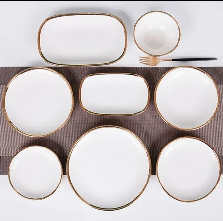 Free Sample Multi Size Dinner Ceramic factory