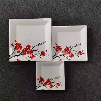 Square Phaj Decorated Wintersweet ceg